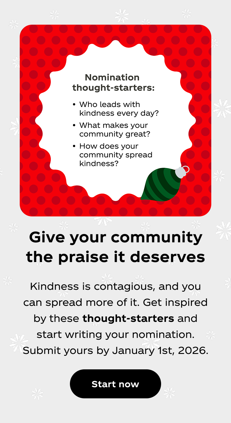 Give your community the praise it deserves